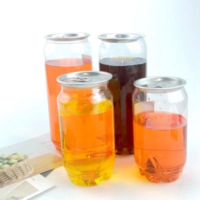 ANIMAL FAMILIER de catégorie comestible ODM d'OEM transparent potable en plastique de 8 bouteilles d'once
